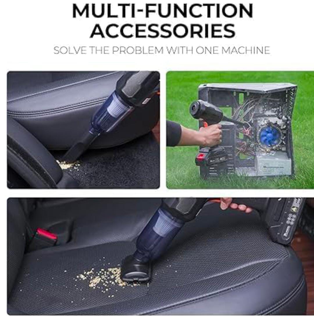Cordless Handheld Vacuum Cleaner Gun