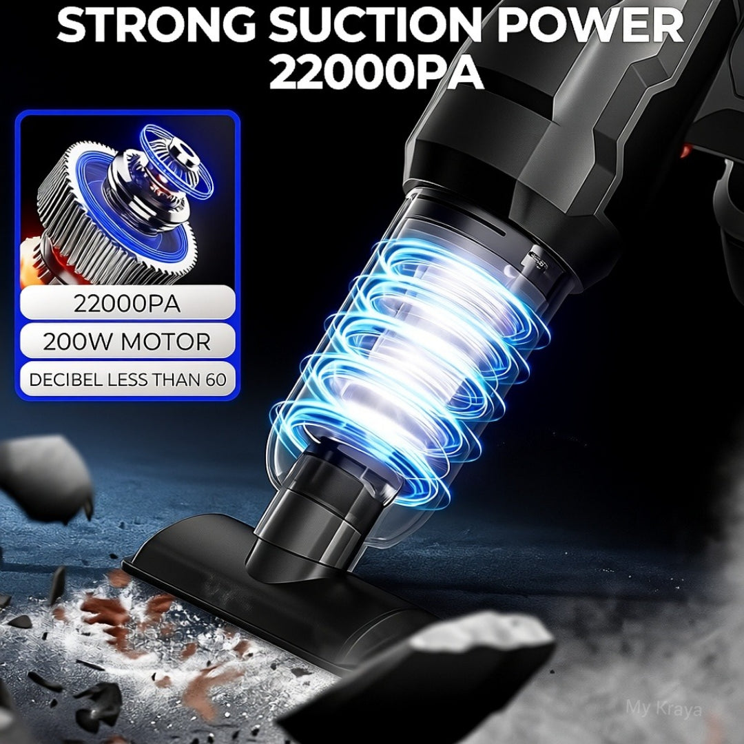 Cordless Handheld Vacuum Cleaner Gun