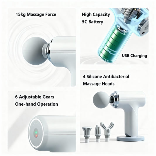 Massage Gun for Muscle Pain Relief