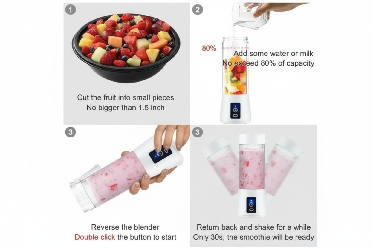 Mini Electric Fruit Juice Maker