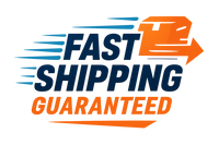create a big Fast shipping Guaranteed logo